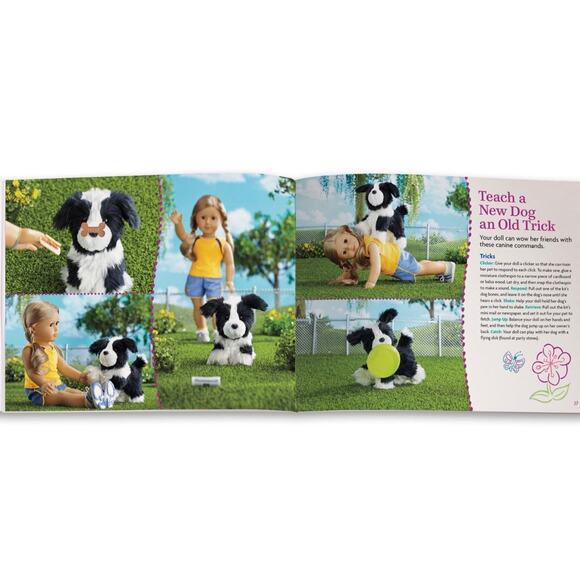 NEW American Girl DOLL PET BOOK 24pc CRAFT & ACTIVITY Set Care & Play Dog Cats - Picture 2 of 12